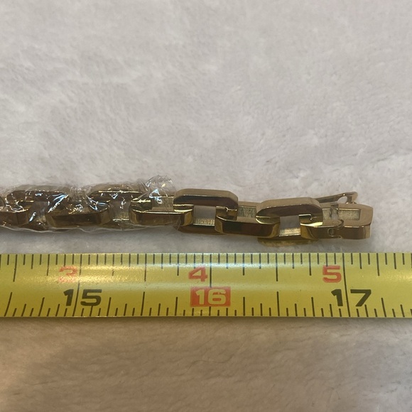 EDDIE BORGO NEW IN PLASTIC 17” Chain Necklace With Bag - Picture 5 of 9